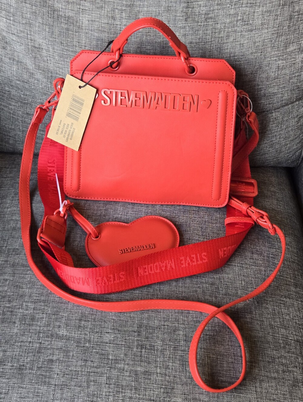 Steve Madden Red Crossbody Bag